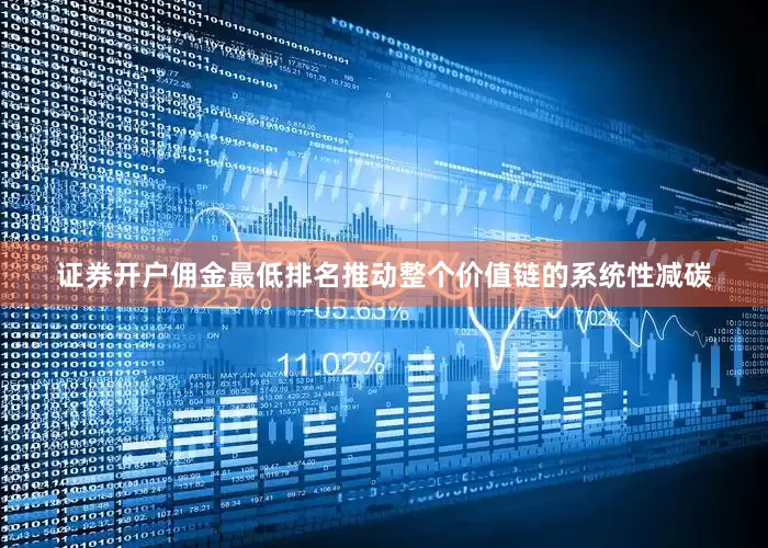 证券开户佣金最低排名推动整个价值链的系统性减碳