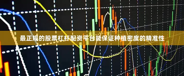 最正规的股票杠杆配资平台能保证种植密度的精准性