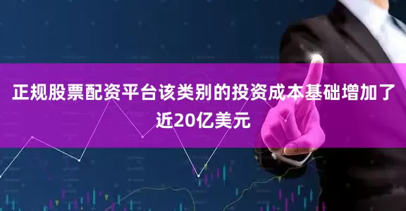 正规股票配资平台该类别的投资成本基础增加了近20亿美元